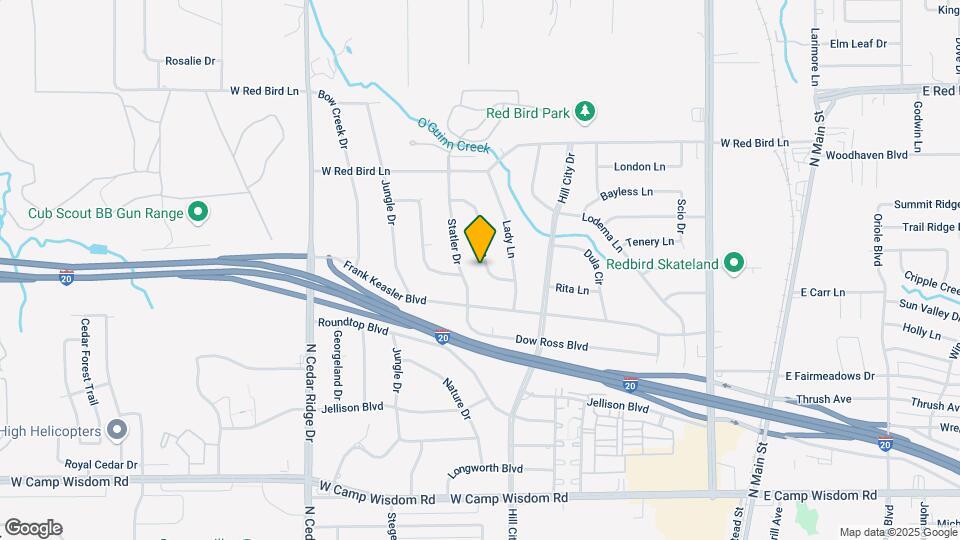 1107 Rita Ln Map and Location Details