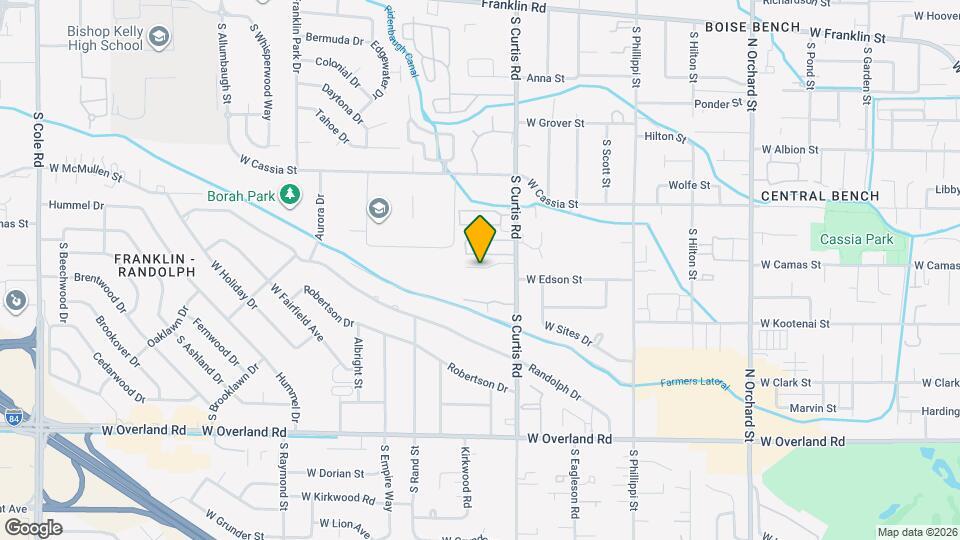 5935 W Camas Ln Map and Location Details