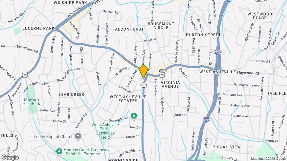 21 Brevard Rd Map and Location Details