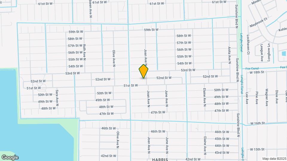 3003 52nd St W Map and Location Details