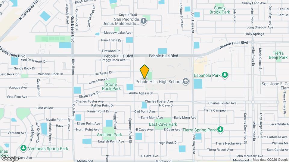 14312 Pancho Gonzalez Ct Map and Location Details