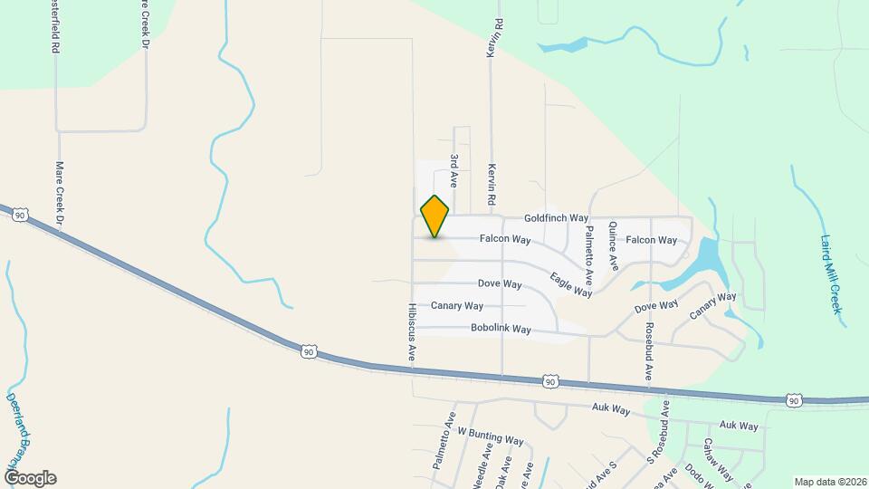 4612 Falcon Way Map and Location Details