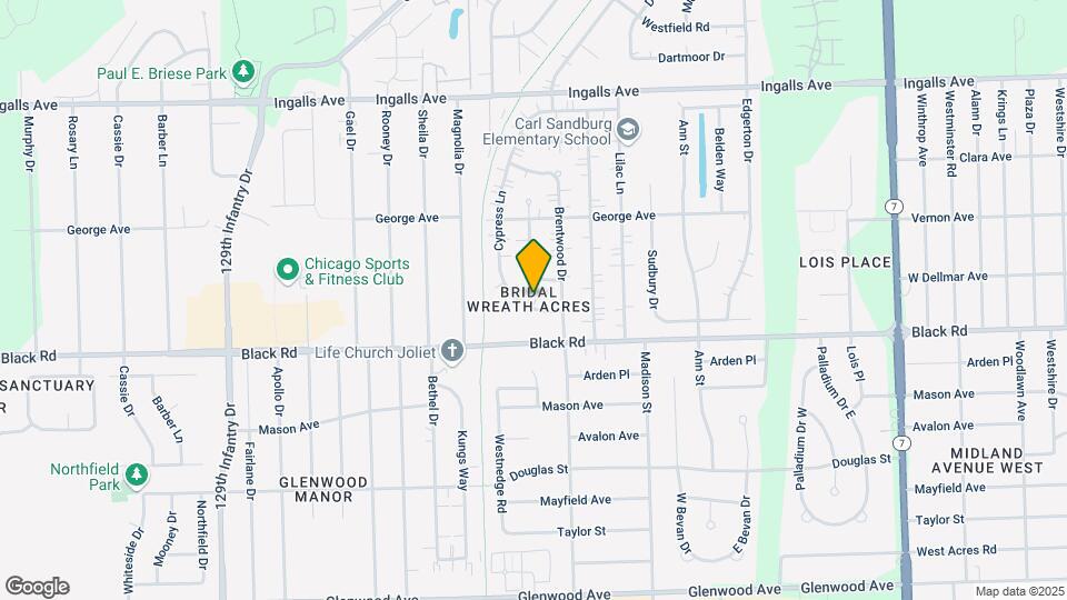 808 Cypress Ln Map and Location Details