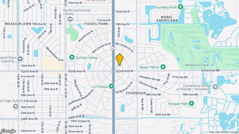 320 Northeast Boulevard N Map and Location Details