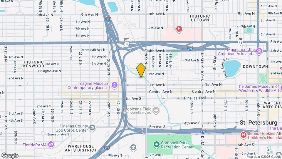 160 16th St N Map and Location Details
