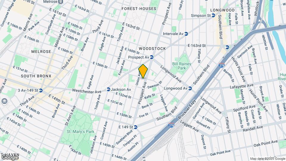 733 Prospect Ave Map and Location Details