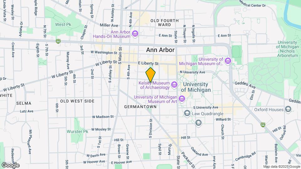 414 Division Mapa y Detalles de la Ubicación