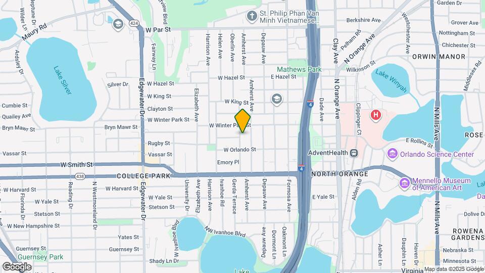 2501 Oberlin Ave Map and Location Details