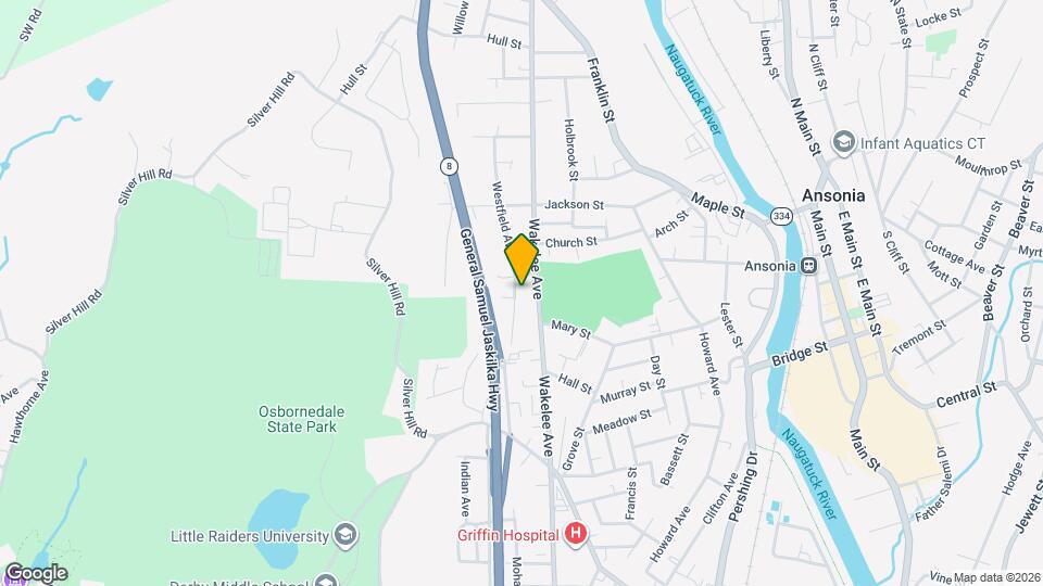 112 Westfield Ave Map and Location Details