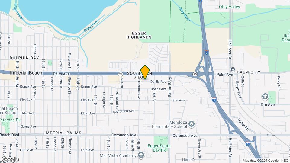 1734 Dahlia Ave Map and Location Details