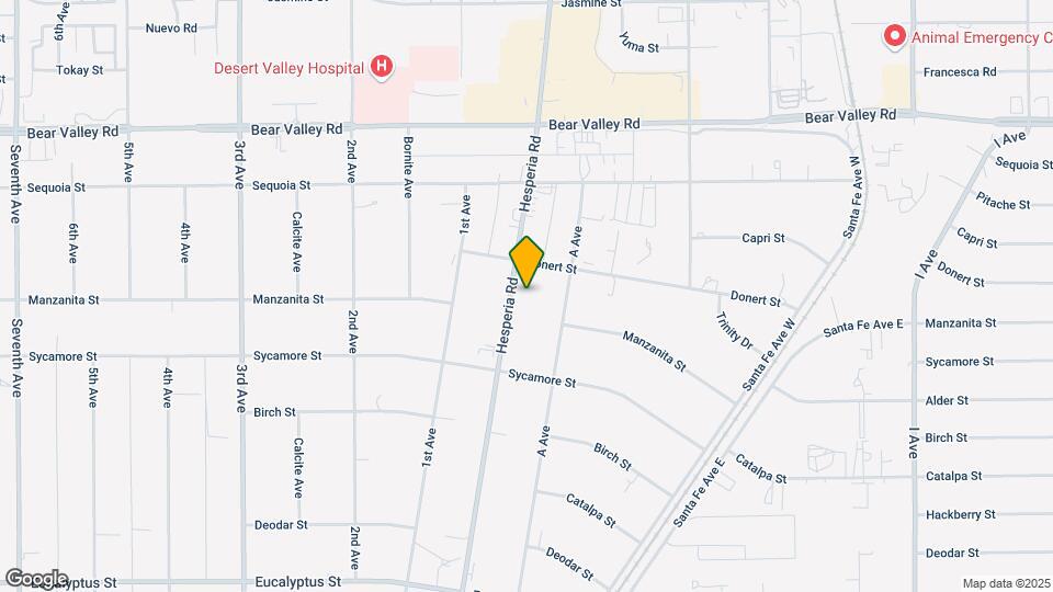 11803 Hesperia Rd Mapa y Detalles de la Ubicación