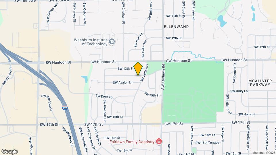 5419 SW 14th St Map and Location Details