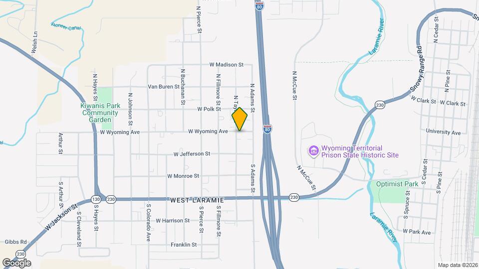 107 S Taylor St Map and Location Details