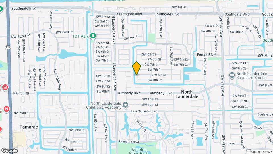 803 SW 79th Ave Map and Location Details