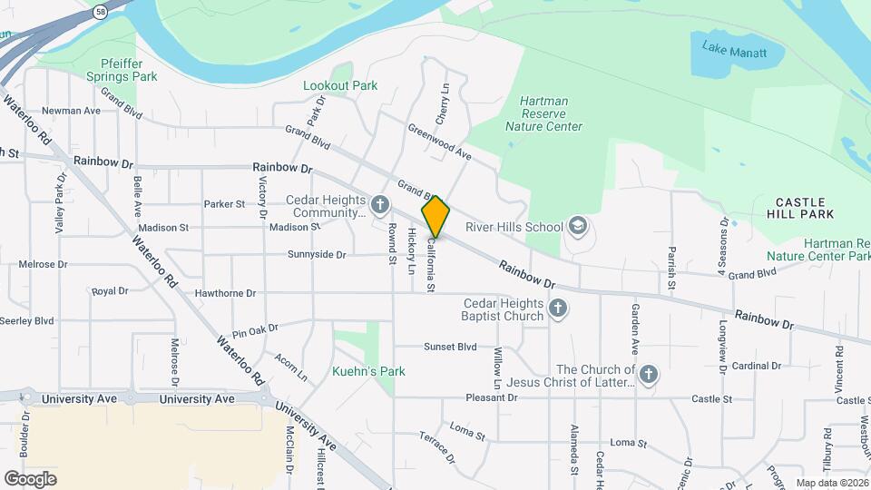 2122 California St Map and Location Details