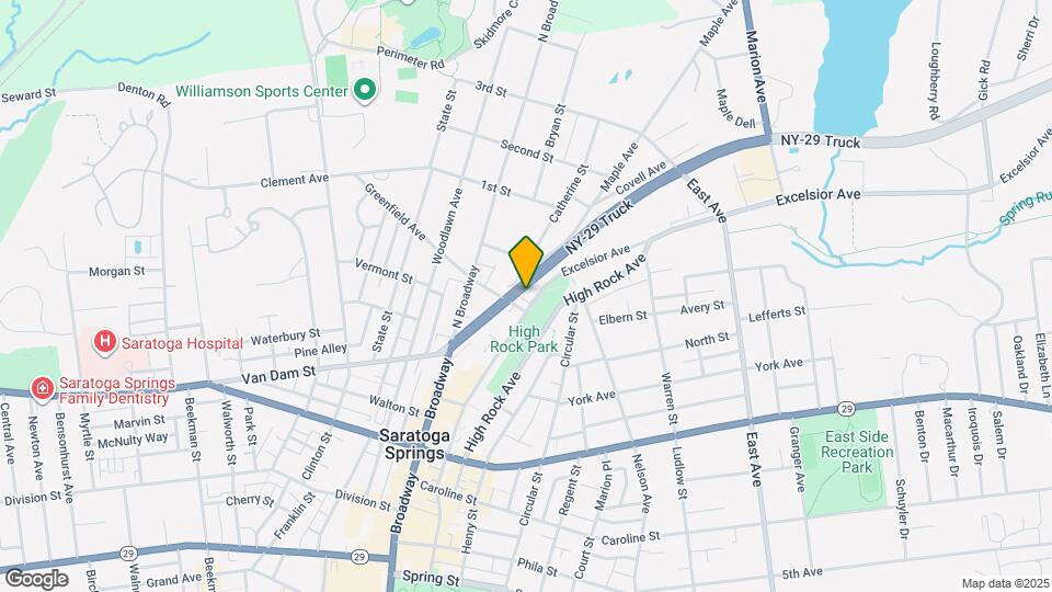 135 Maple Ave, Unit 2R Map and Location Details