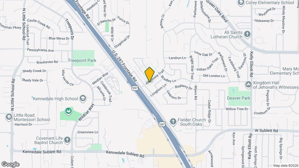 5619 Andalusia Trail Map and Location Details