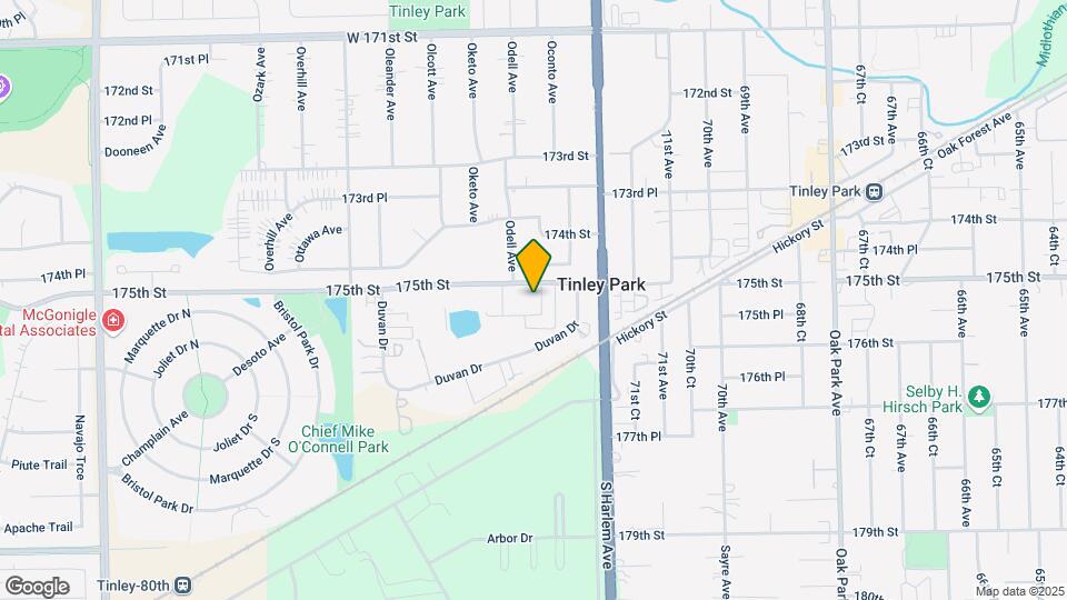 17514 S Sandalwood Dr Map and Location Details