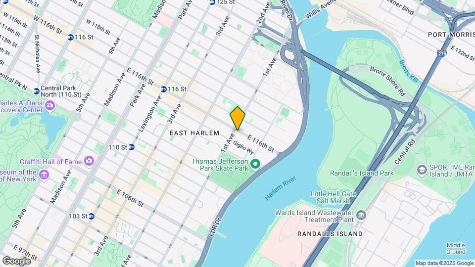 402 East 116th Street Map and Location Details