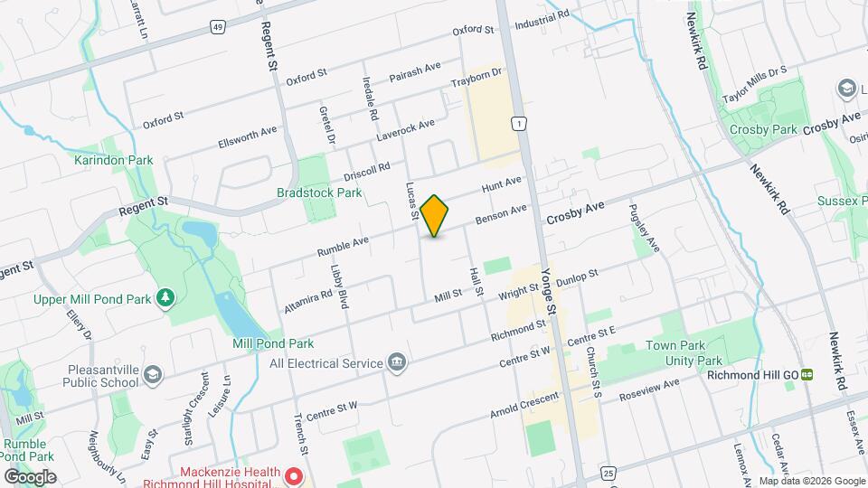 104 A Benson Ave Map and Location Details