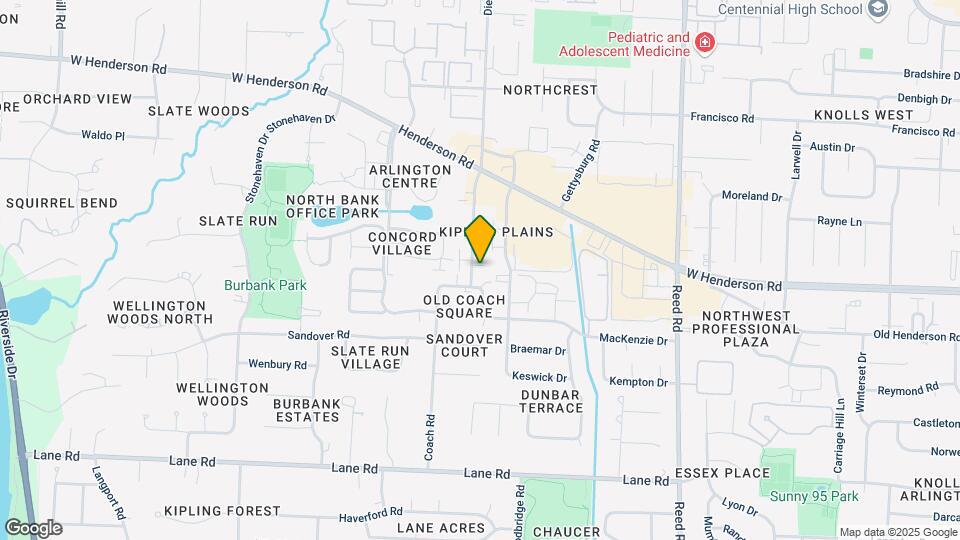 4792 Dierker Rd Map and Location Details