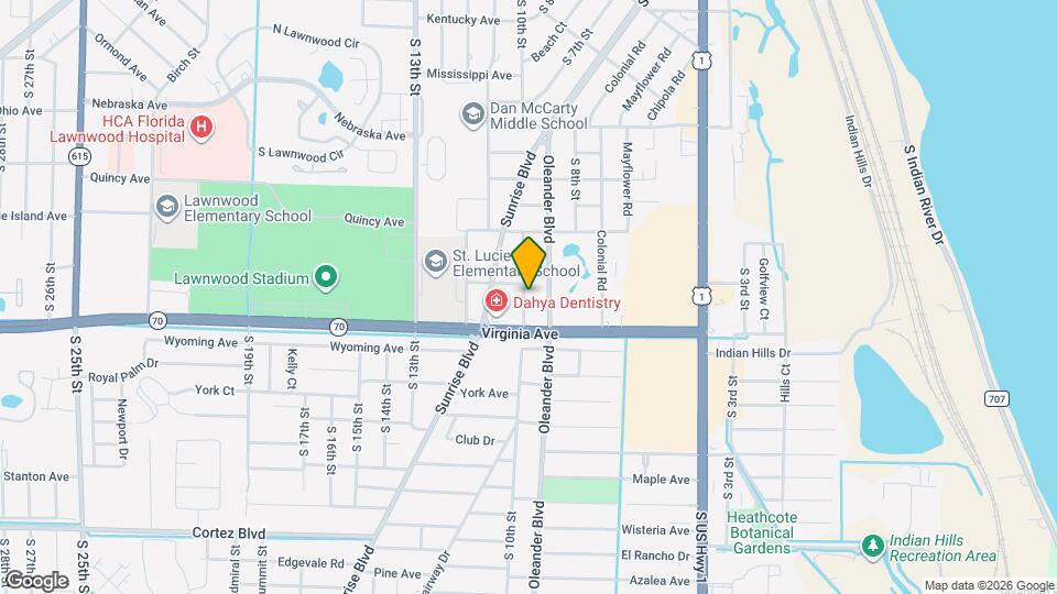 2018 S 10th St Mapa y Detalles de la Ubicación