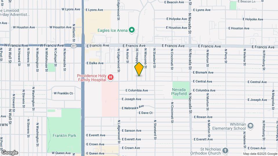 5912 N Addison St Map and Location Details