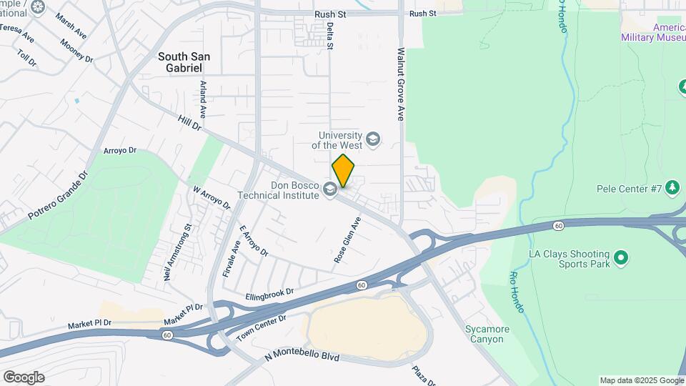 1146 San Gabriel Blvd Mapa y Detalles de la Ubicación