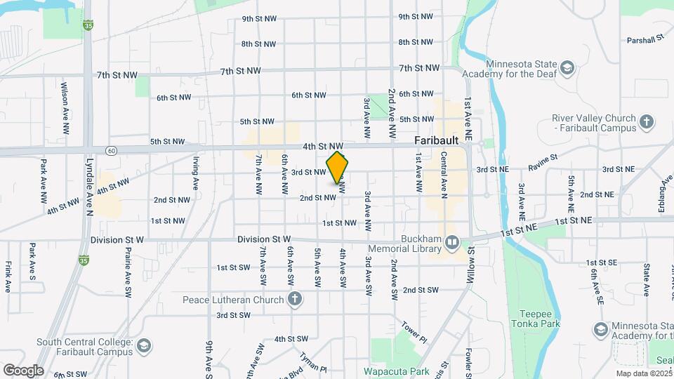208 4th Ave NW Map and Location Details