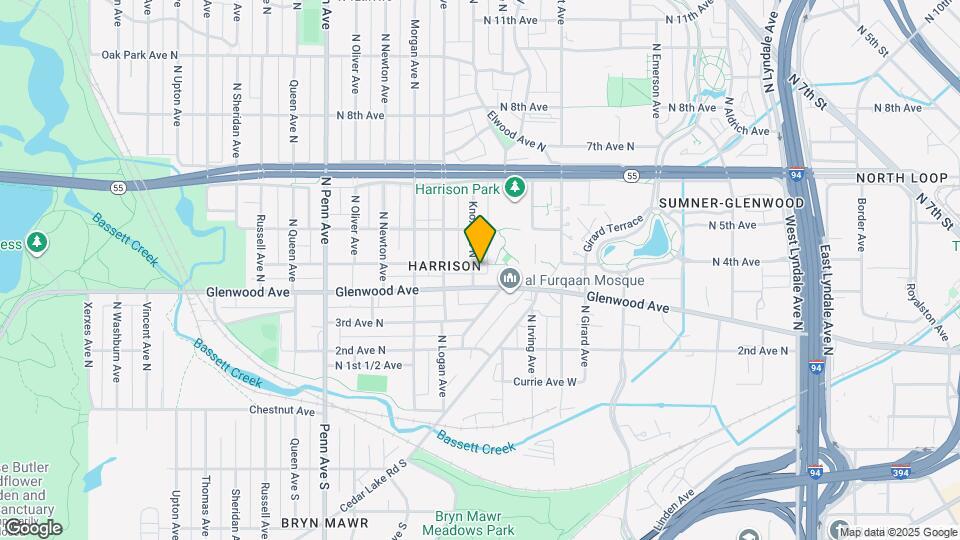 314 Knox Ave N Map and Location Details