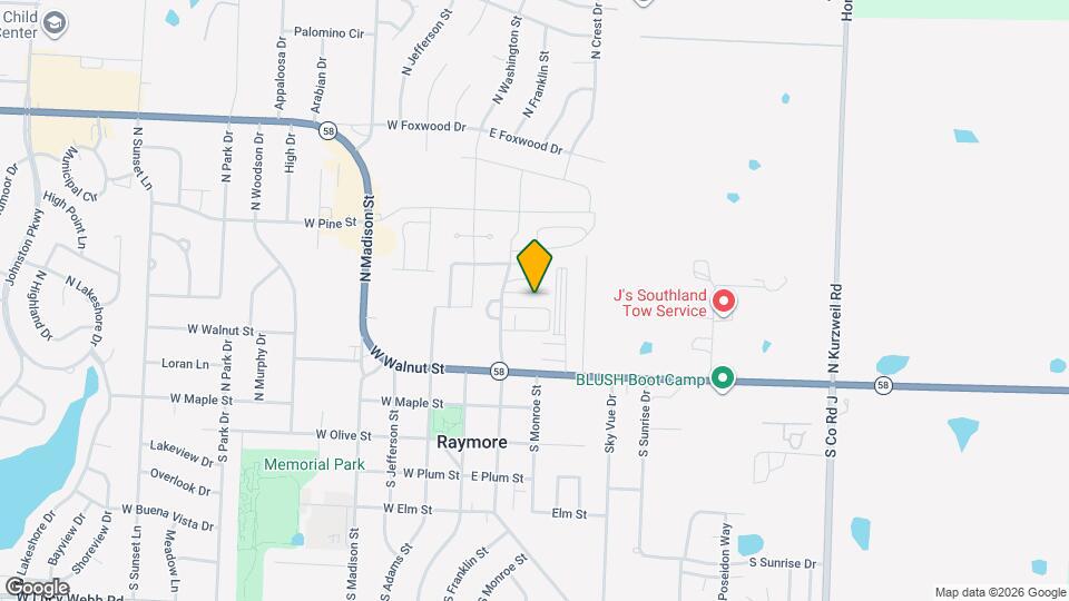 210 Ramblewood Dr Map and Location Details