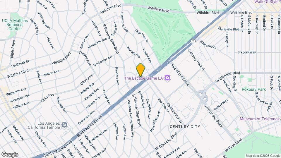 10333 Santa Monica Blvd Mapa y Detalles de la Ubicación