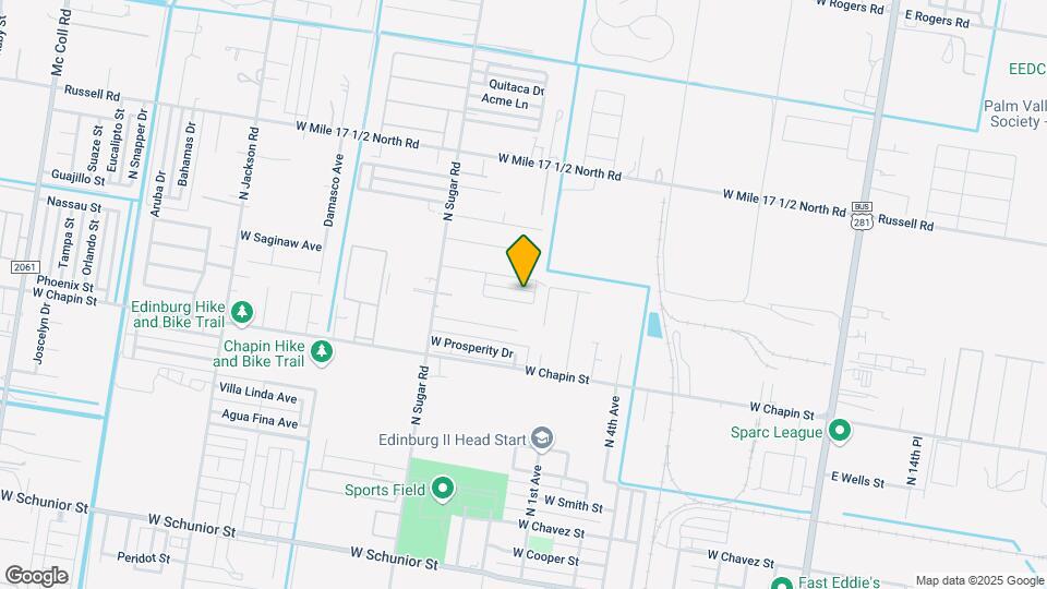 1209 W Sucre Dr Map and Location Details