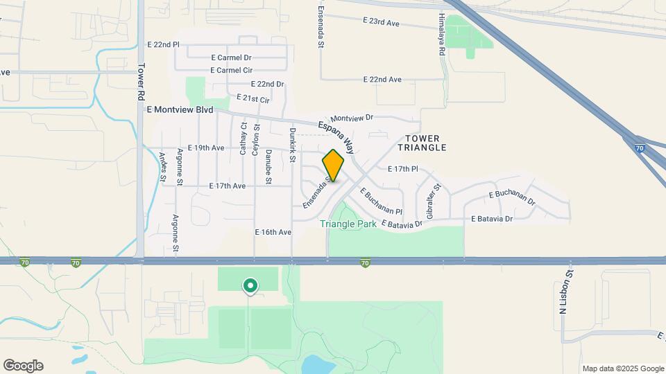 1679 Ensenada Way Map and Location Details