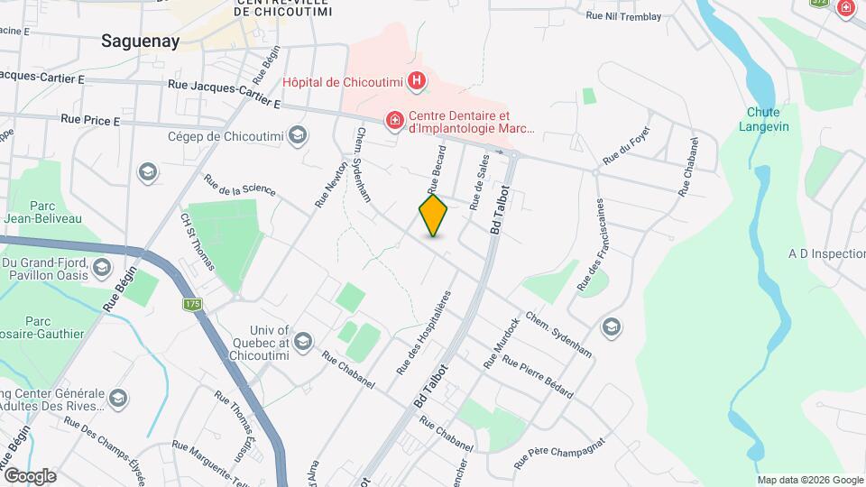 743 Sydenham Ch Map and Location Details