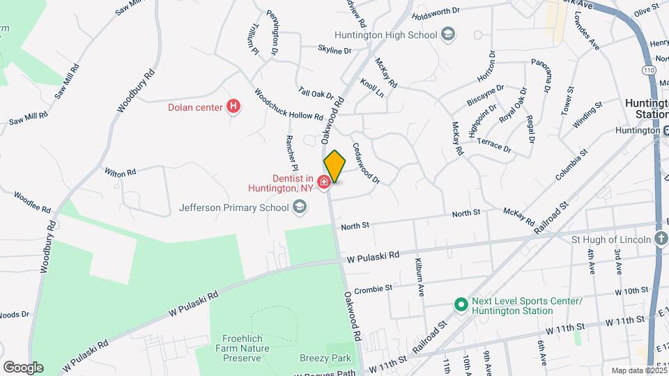 254 Oakwood Rd Mapa y Detalles de la Ubicación