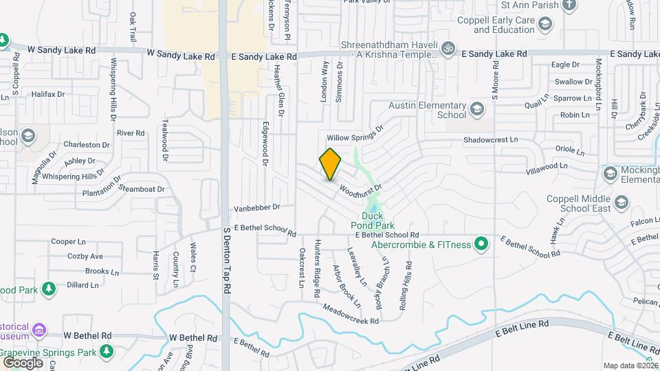 243 Woodhurst Dr Map and Location Details