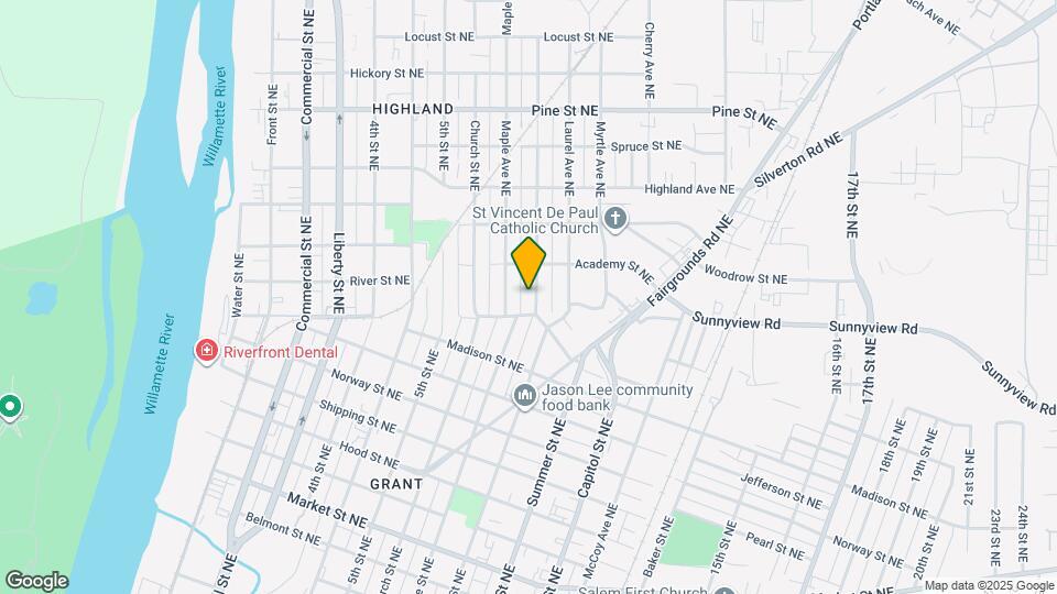 1935 Hazel Ave NE Map and Location Details