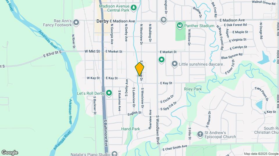 335 S Westview Dr Map and Location Details