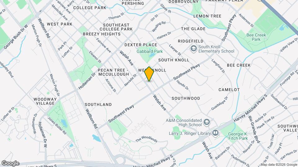 1609 Welsh Ave Map and Location Details