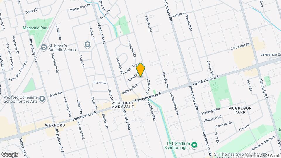 50 Guild Hall Dr Map and Location Details