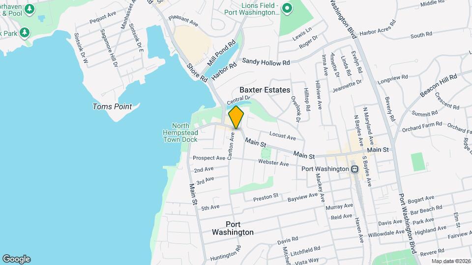 5 Carlton Ave Map and Location Details