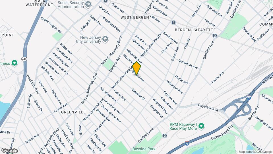 163 BIDWELL Ave Map and Location Details