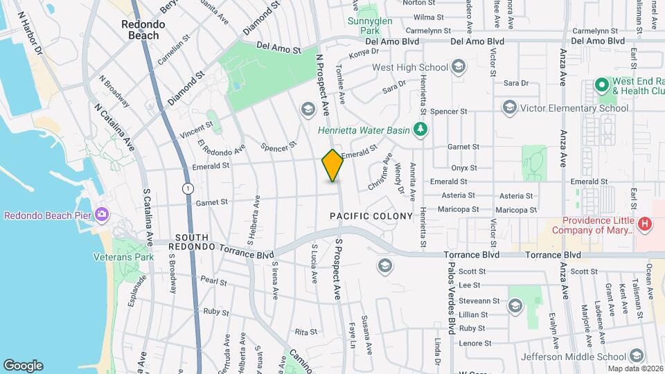 125 Prospect S Ave Map and Location Details