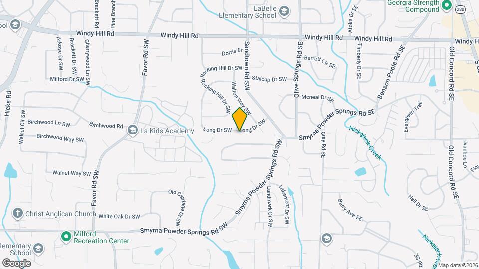 129 Long Dr SW Map and Location Details