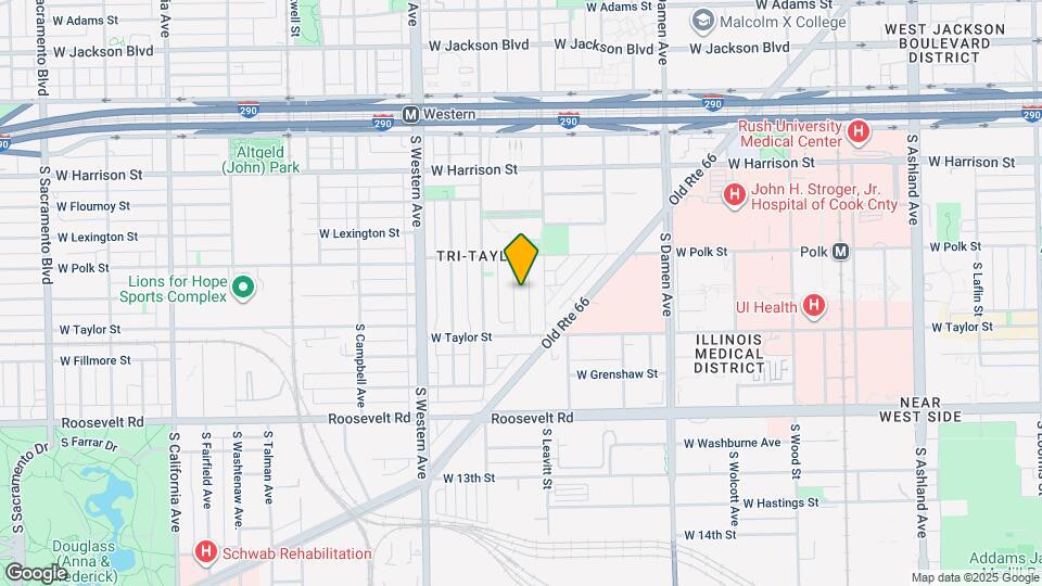 901 S Bell Ave, Unit 1 Mapa y Detalles de la Ubicación