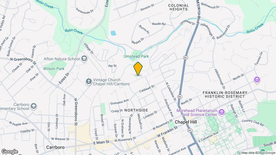 310 McMasters St Map and Location Details