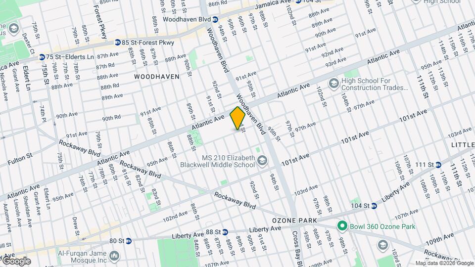 92-06 95th Ave Map and Location Details