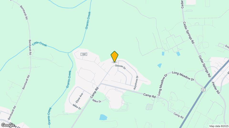 1258 Steven Dr Mapa y Detalles de la Ubicación