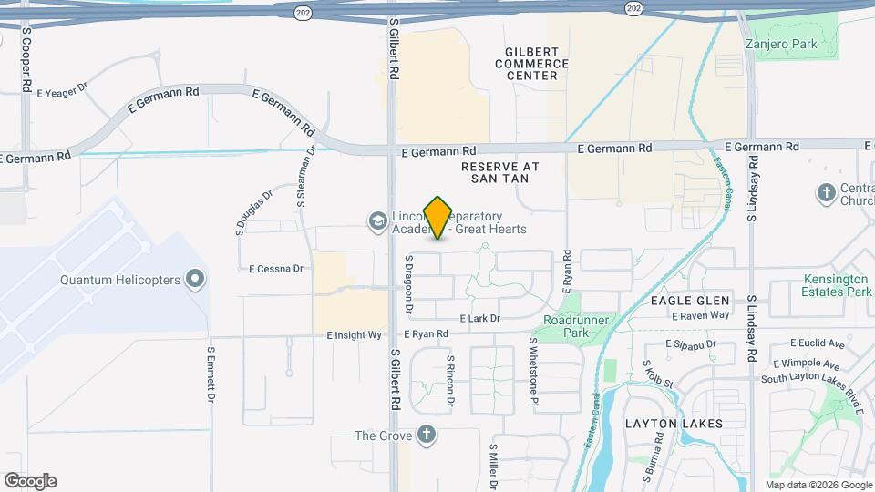 3086 E Kingbird Pl Map and Location Details